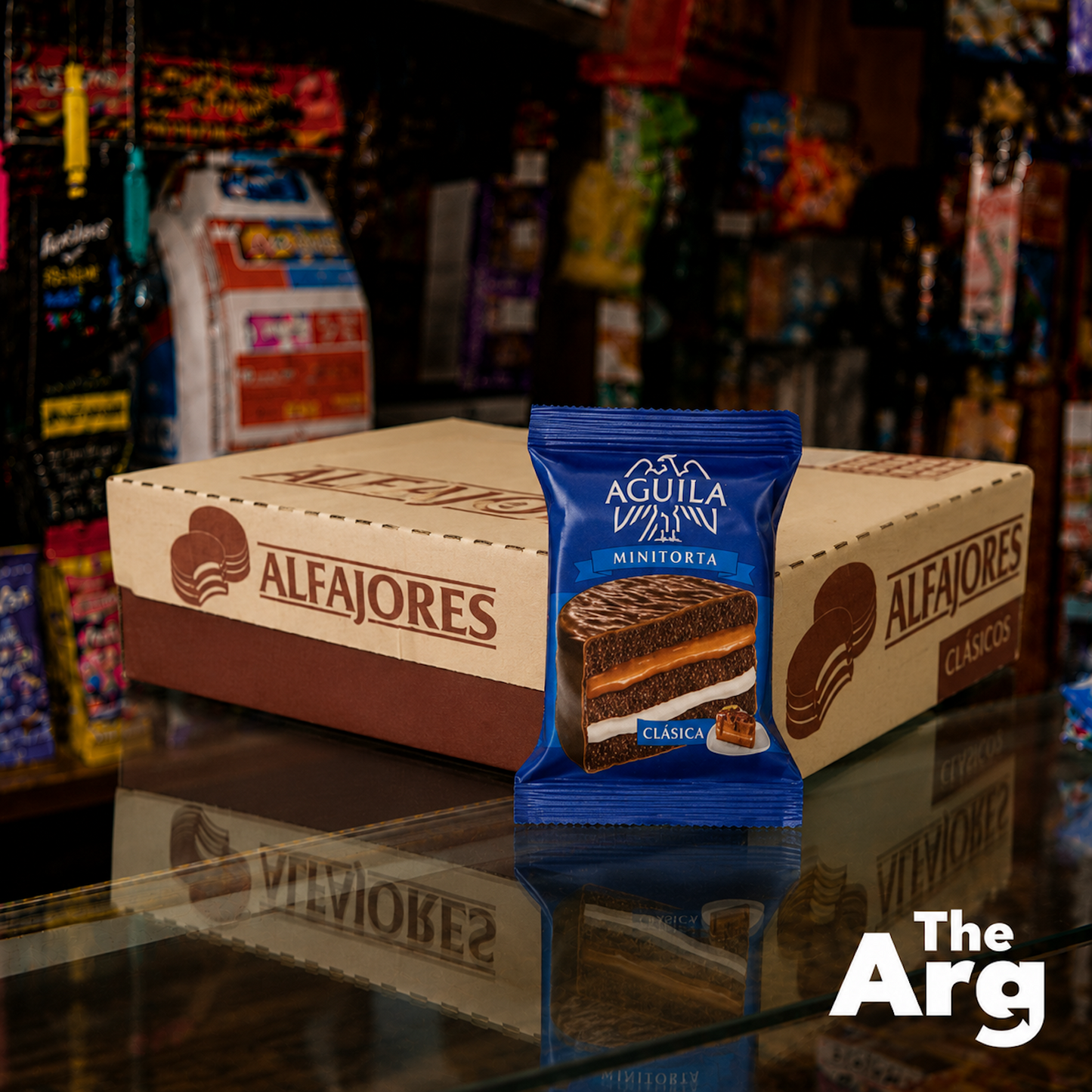 Aguila Classic Alfajor Mini Cakes with Dulce de Leche 21u 69g