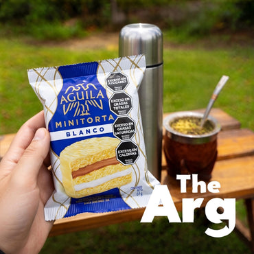 Águila Minicake Triple Alfajor White Chocolate 69g