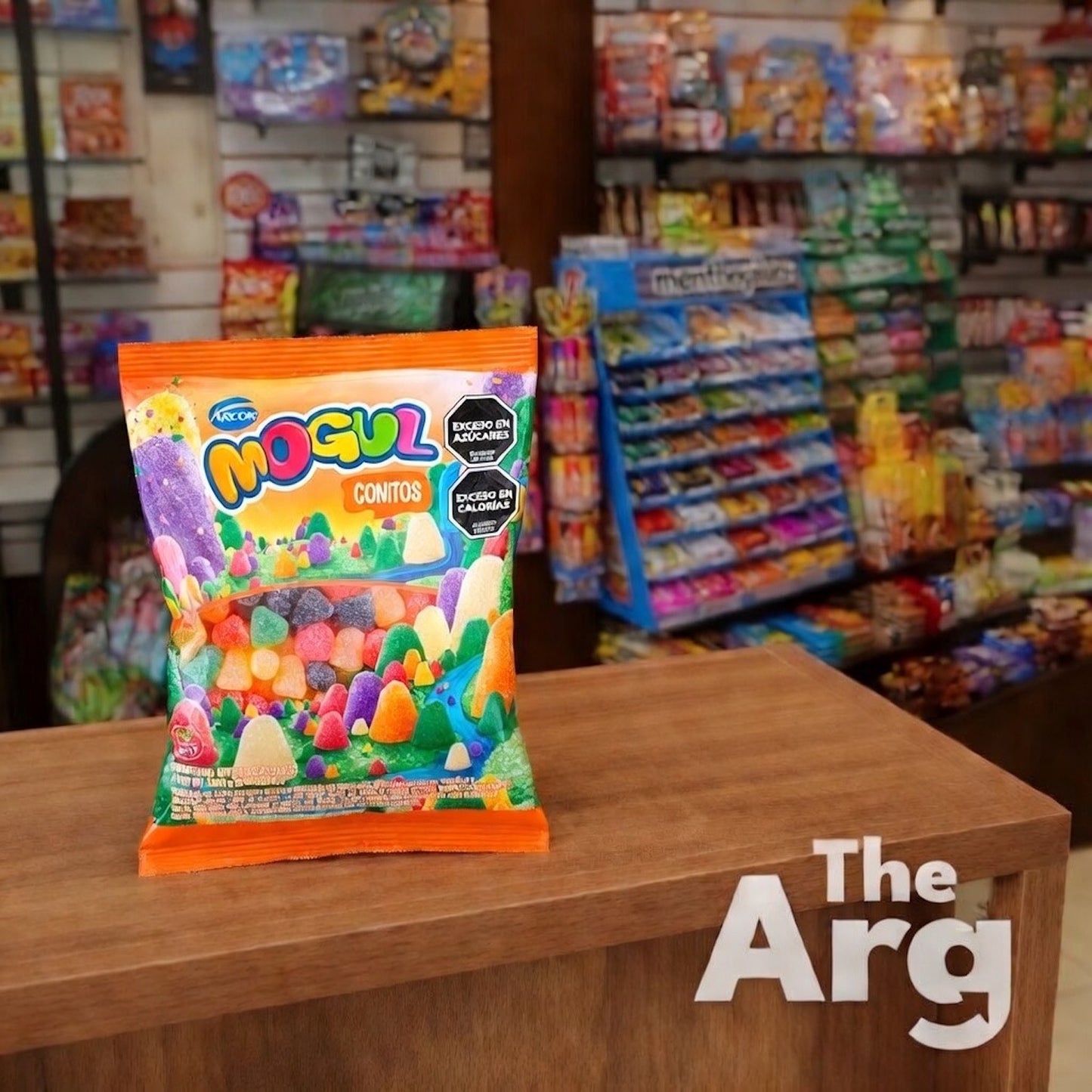 Arcor Mogul Conitos Gummies Assorted Flavors 1kg / 35.2 oz | Cone-Shaped Candies