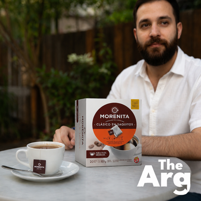La Morenita Intense Coffee Tea Bags | 20 Units – 100g / 3.5oz