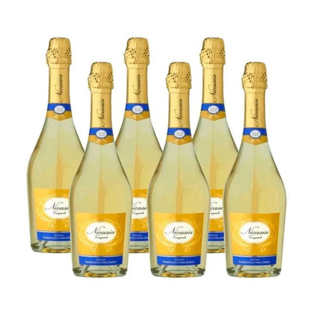 Nicasia Vineyard Bulle Doux Sparkling Wine 750ml (6 Bottles)