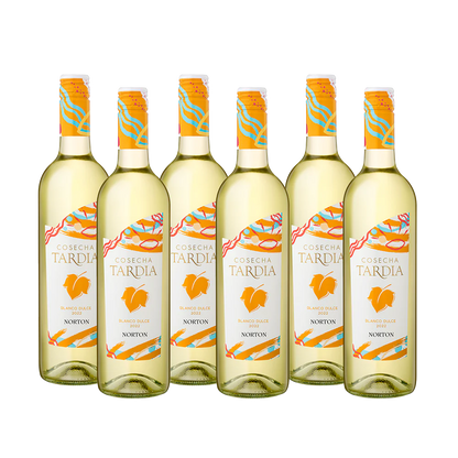 Norton Cosecha Tardia Sweet White Wine 750ml (6 Bottles)