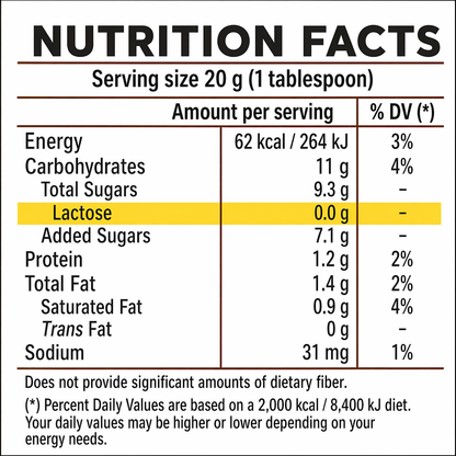 La Serenisima Dulce de Leche "Zero Lactose" Gluten Free 250g / 8,82 oz