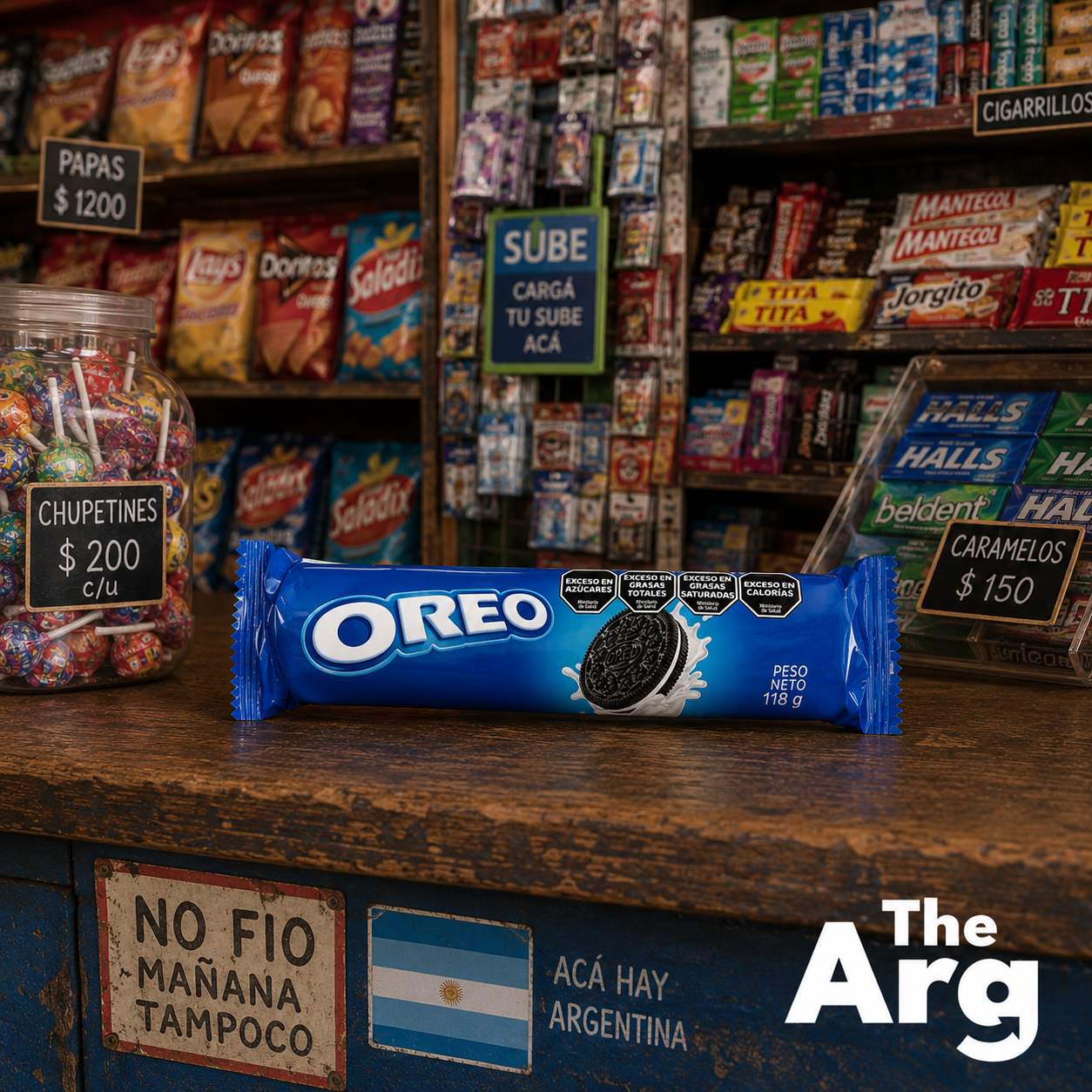 Oreo Original Cookies with Vanilla Cream Filling 118g / 0.26lb
