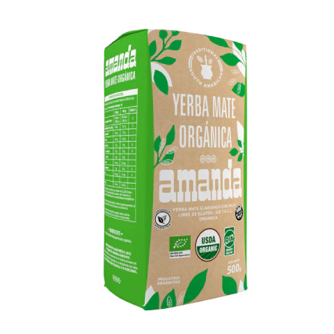 Yerba Mate Amanda Organic 500g/1.1lb