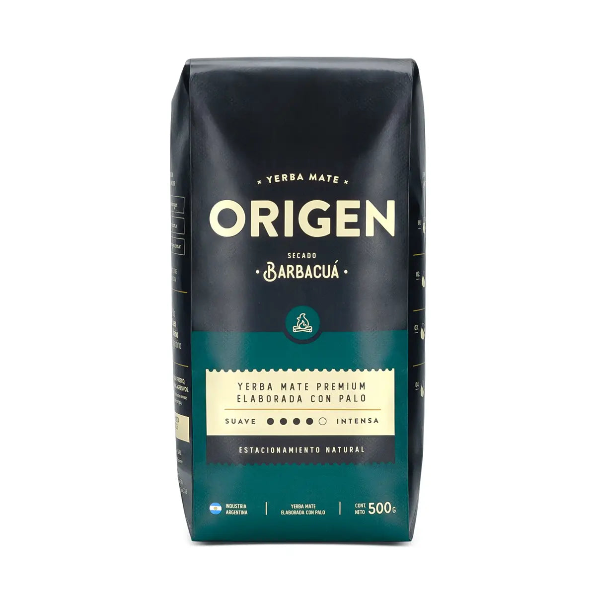 Yerba Mate Origen Barbacua 500g/1.1lb