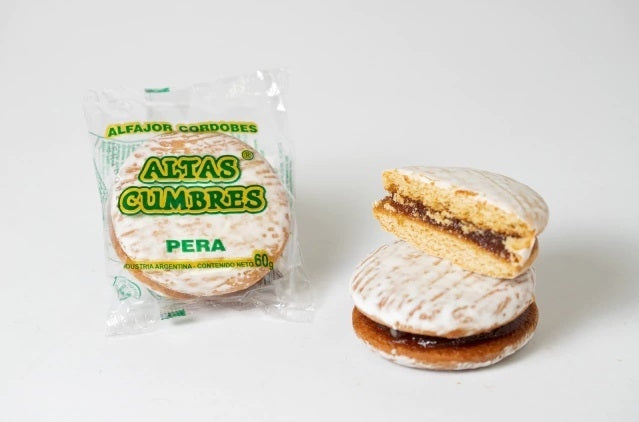SALE Altas Cumbres - Artisanal Alfajores Filled with Fig & Pear – 12u. 800g / 1.76lb