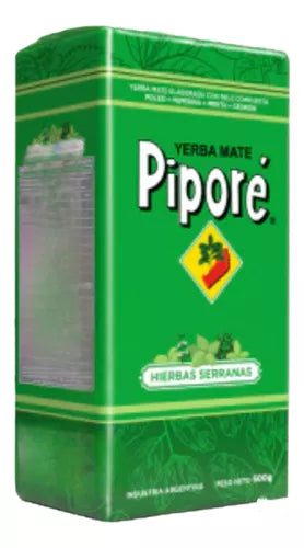 Piporé Yerba Mate Hierbas Serranas 500g/1.1lb