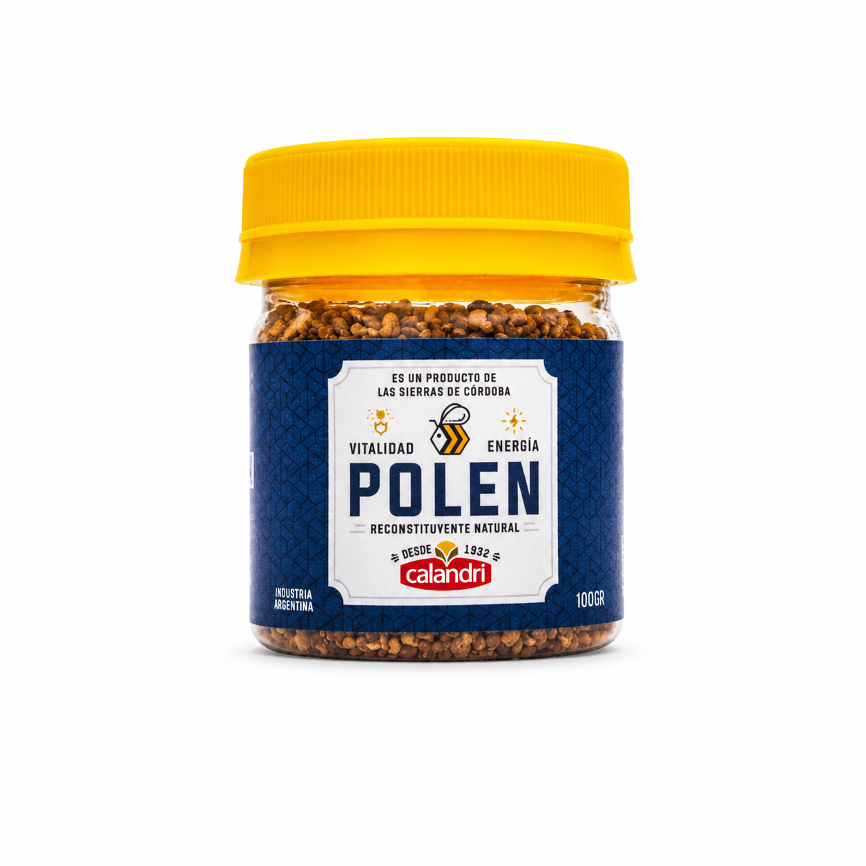 Calandri Natural Bee Pollen 100g / 0.22lb