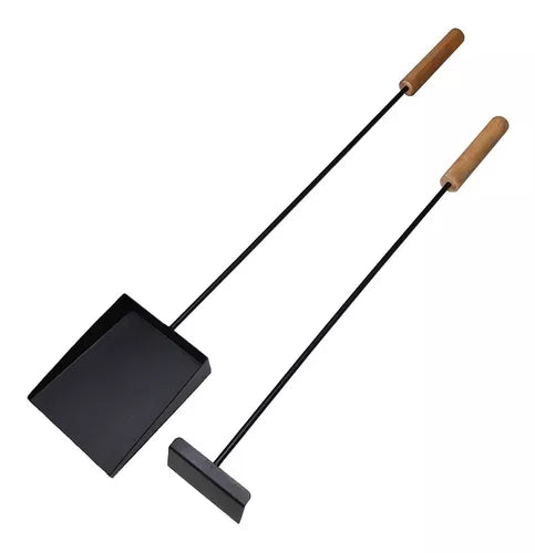 BBQ Kit Shovel + Poker - Kit Parrilla Pala y Atizador.