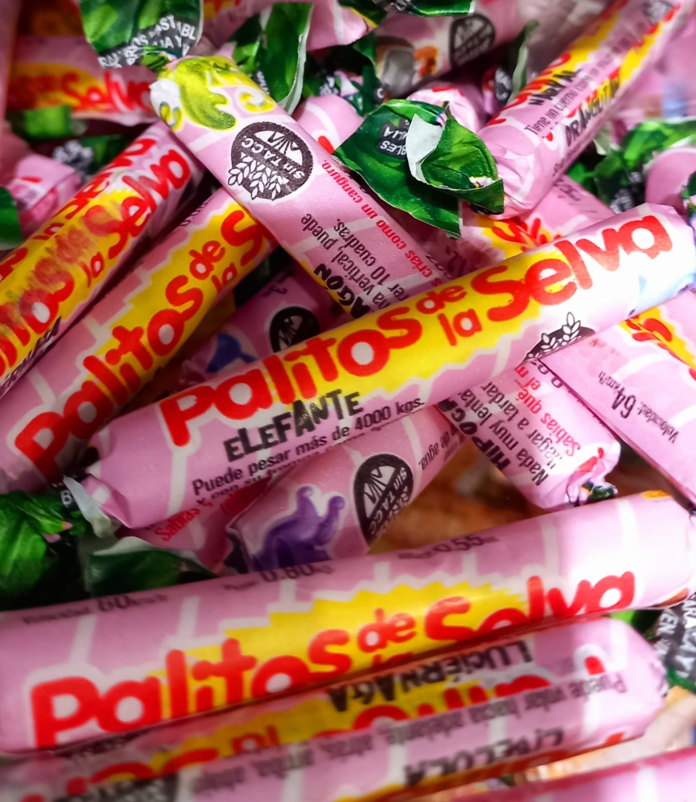 Palitos de la Selva Chewable Candies 600g