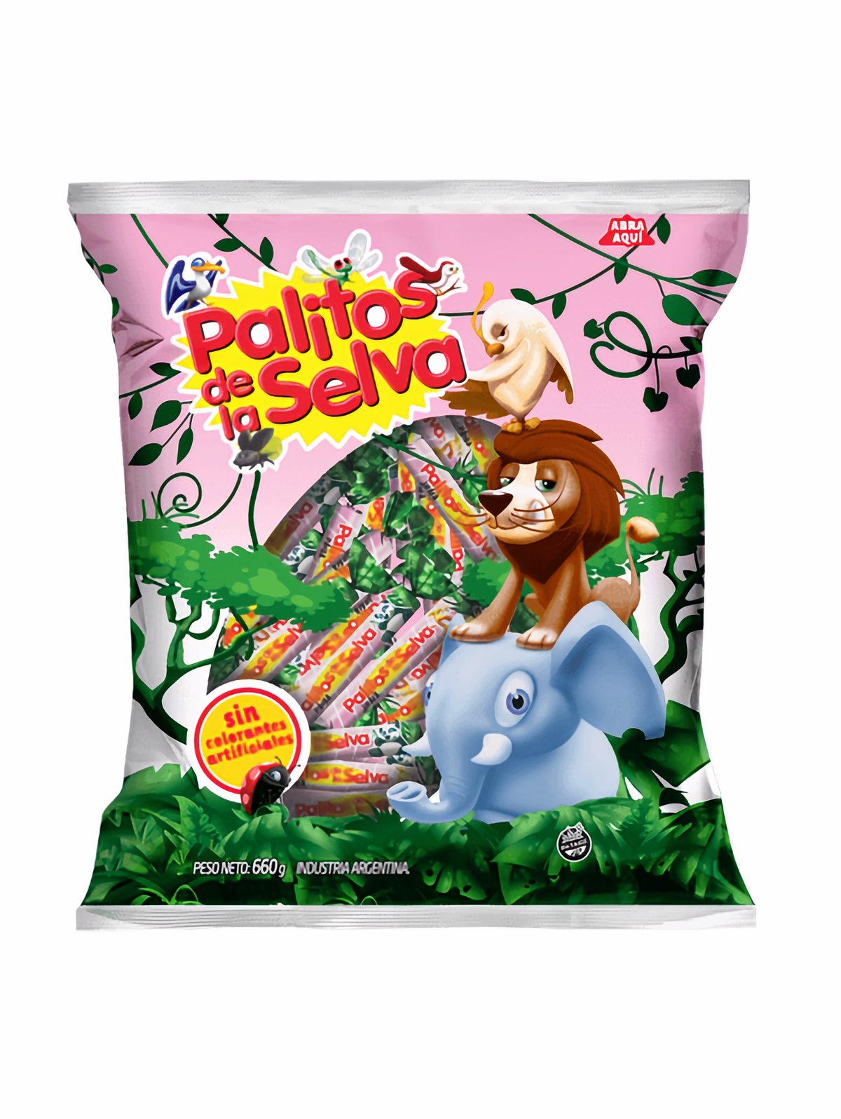 Palitos de la Selva Chewable Candies 600g