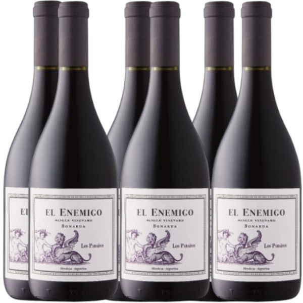 El Enemigo Bonarda Single Vineyard "Los Paraisos" 750ml (6 Bottles)