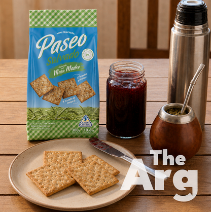 Classic Mini Bran Galetita Paseo 300g Argentine Snack