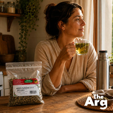 Peppermint Herbal Infusion with Leaves and Stems Guiral 50g | Mint Tea Blend