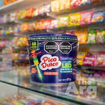 LED Light-Up Lollipops (48 Pack) – Pico Dulce by Lheritier | Fun Party Candy for Kids & Events