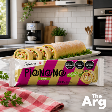 Cuisine &amp; Co Salty Pionono 200g / 7.05oz | Argentine Savory Sponge Roll
