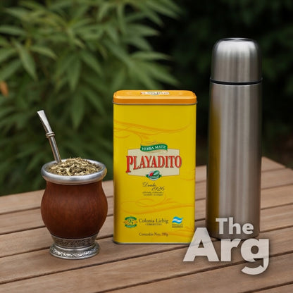 Playadito Yerba Mate Con Palo Can 500 g / 1.1 lb