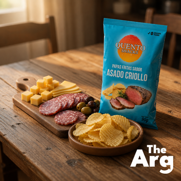 Quento Potato Chips Asado BBQ Flavor 90g / 3.17 oz