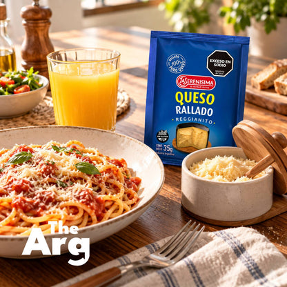 La Serenísima Reggianito Grated Cheese | 35 g