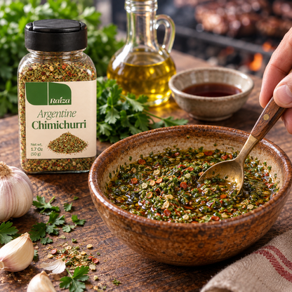 RAIZA Chimichurri – Argentine Granulated Seasoning 1.7 oz (50g)