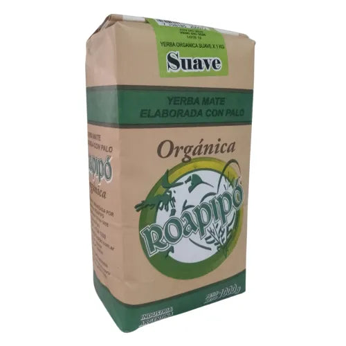 Yerba Mate Roapipo Organic Mild 1000g/2.2lb