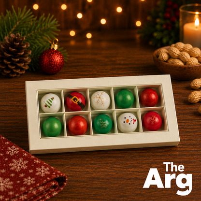 Rapanui Christmas Bonbons with Dulce de Leche x10 Argentine Chocolates