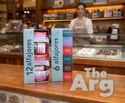 Rapa Nui Mixed Alfajores Gift Box 12 Pack (660g) | Gourmet Argentine Chocolate & Dulce de Leche Selection