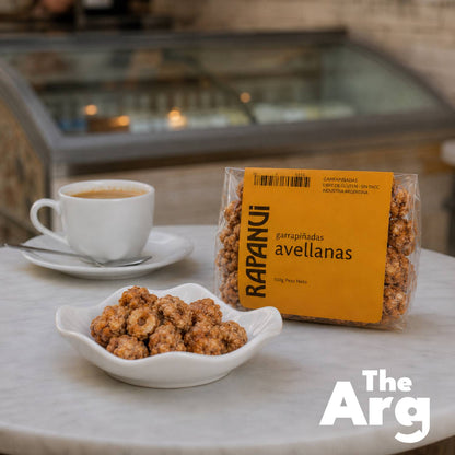 Rapanui Sugar Coated Hazelnuts 100 g | Argentine Sweet Nut Snack