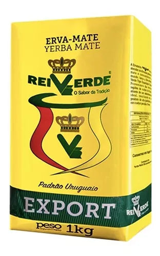 Yerba Mate Rei Verde Tradicional 1Kg/2.2lb