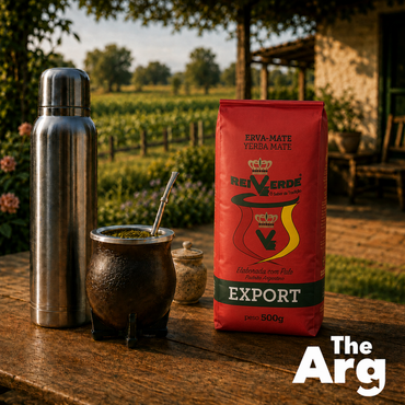 Yerba Mate Rei Verde Padron Argentino With Stems 500g | Argentine Mate Tea