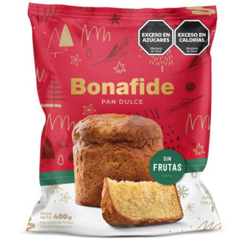 Bonafide Pan Dulce sin Frutas, Tradicion Argentina
