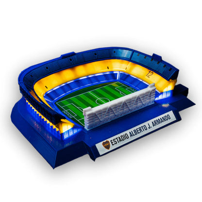 Replica of the Boca Juniors Stadium With Light, "La Bombonera"