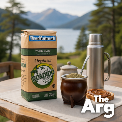 Roapipo Traditional Organic Yerba Mate 500g (1.1lb) | Argentine Mate Tea