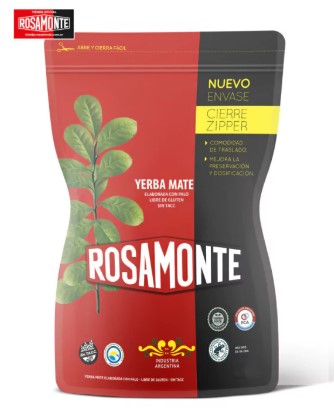 Rosamonte Yerba Mate with Zipper 250g