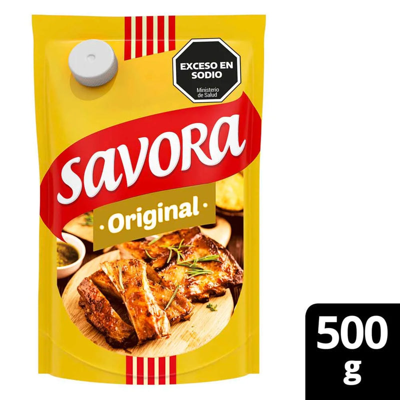 Savora Classic Yellow Mustard 500g