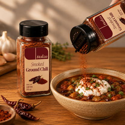 RAÍZA Argentine Smoked Ground Chili – Ají Molido Ahumado, 2.8 oz (80 g)