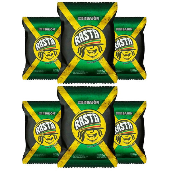 Alfajor Rasta Milk Chocolate with Dulce de Leche 70g/2.4oz (Pack of 6u.)