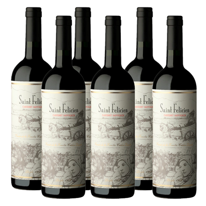Saint Felicien Cosecha Histórica Cabernet Sauvignon 750ml (6 Botellas)