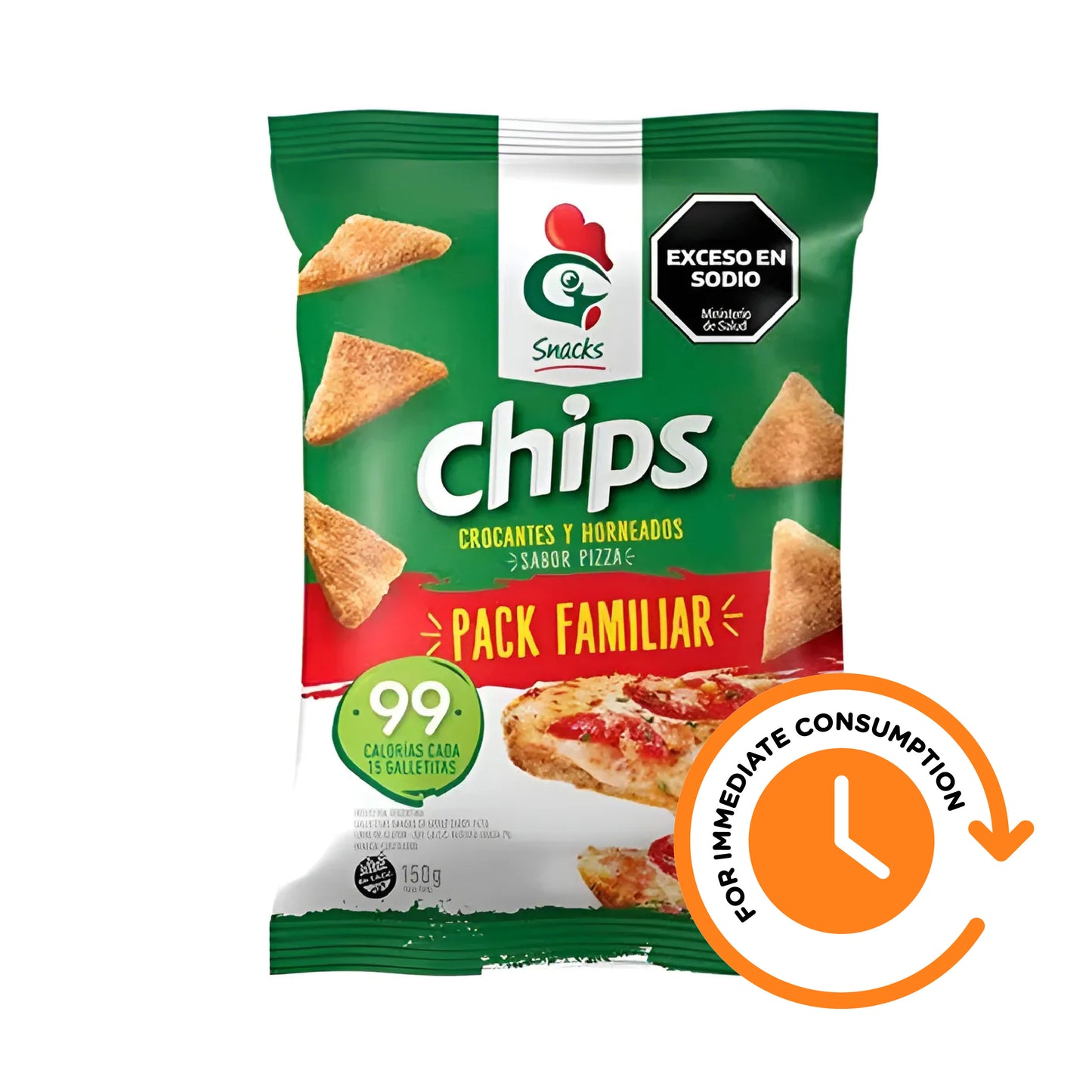 SALE Gallo Snacks Pizza Flavor made with Rice 150 g