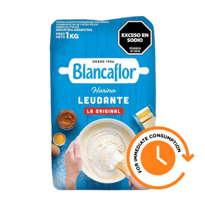 SALE Blancaflor Harina Leudante Self-Rising Leavening Wheat Flour  - 1 kg / 2.2 lb