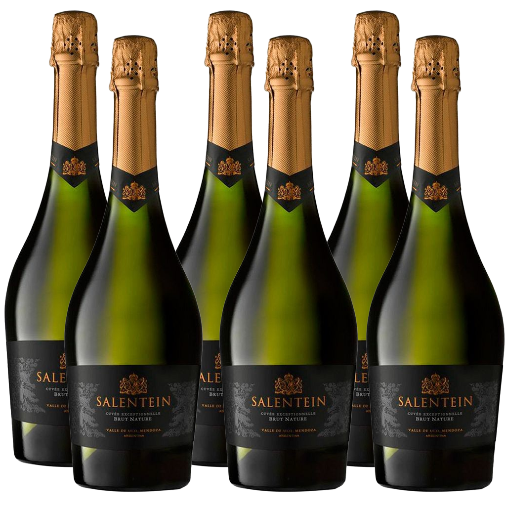 Salentein Brut Nature Sparkling Wine 750ml (6 Bottles)