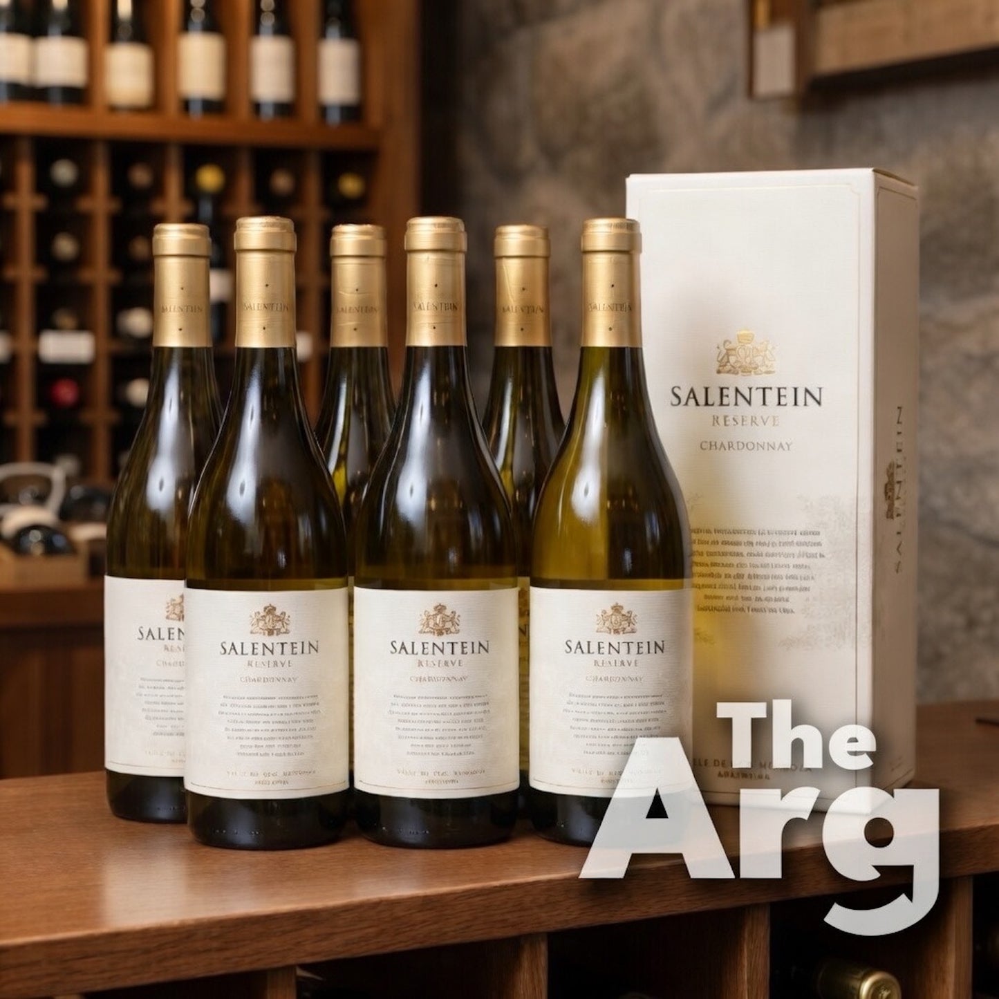 Salentein Reserva Chardonnay 750 ml  | Case of 6 Bottles Argentine White Wine