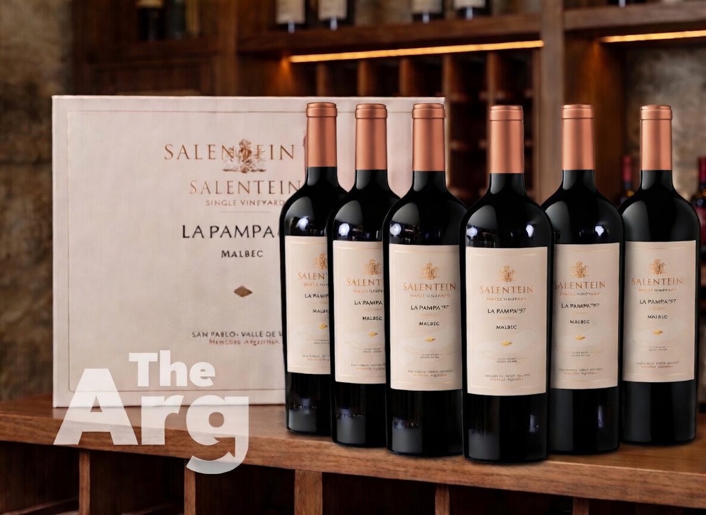 Salentein Single Vineyard La Pampa '97 Malbec 2021 – Uco Valley Premium Argentine Wine | 750 ml (6 Bottle)