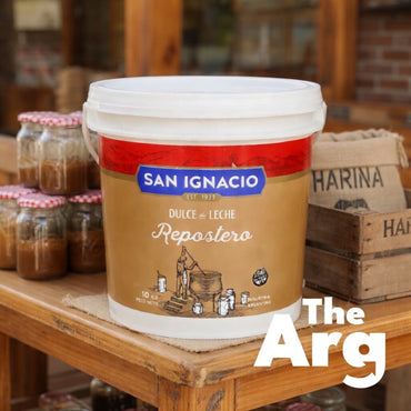 San Ignacio Dulce de Leche Bakery Style 10kg / 22.04 lb – Professional Argentine Repostero