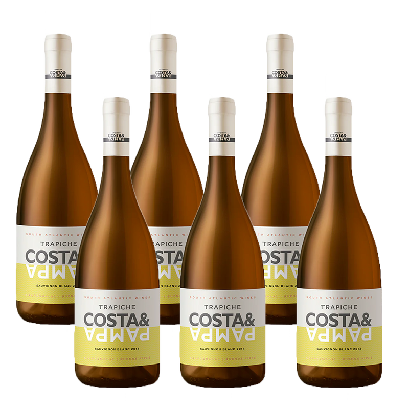 Trapiche Costa & Pampa Sauvignon Blanc 750ml/25.36oz (6 Bottles)