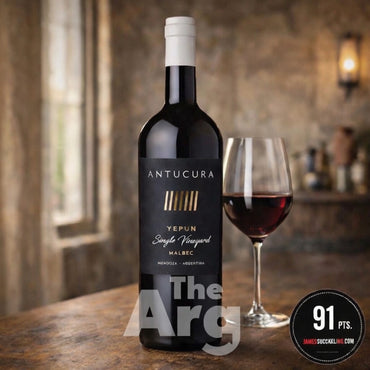 Antucura Single Vineyard Yepun Malbec – Premium Uco Valley Argentine Wine (750ml) ( 6 Bottles )