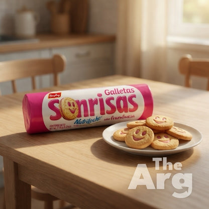 Sonrisas Cookies 3 Pack 324g / 11.42 oz | Argentine Biscuit Pack