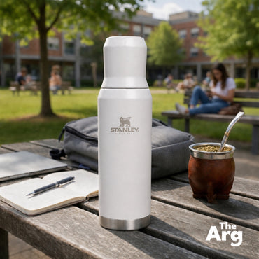 Stanley Ideal White Thermos 1.2L | Vacuum Insulated