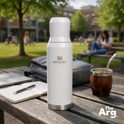 Stanley Ideal White Thermos 1.2L | Vacuum Insulated